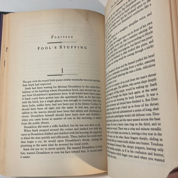 Vintage 1989 Stephen King The Dark Half hardcover book - Picture 13 of 15